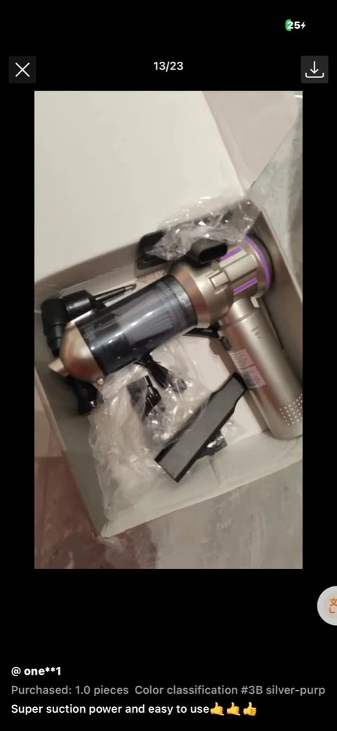 Customer photo of the silver and violet MARVA kit in its packaging