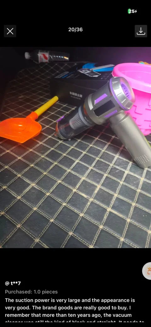 Customer photo of the silver and violet MARVA kit stored in a vehicle